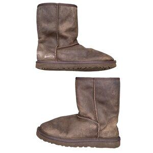 VINTAGE Ugg Fur Lined Boots Size 9